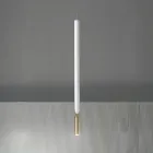 Lampe à Suspension Moderne avec Lumière LED en Métal Peint - Mélèze Viadurini