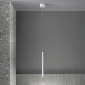 Lampe à Suspension Moderne avec Lumière LED en Métal Peint - Mélèze
