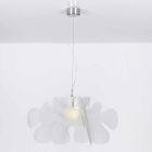 Lampe suspension contemporaine en méthacrylate, L.73 x P.73cm, Debora Viadurini