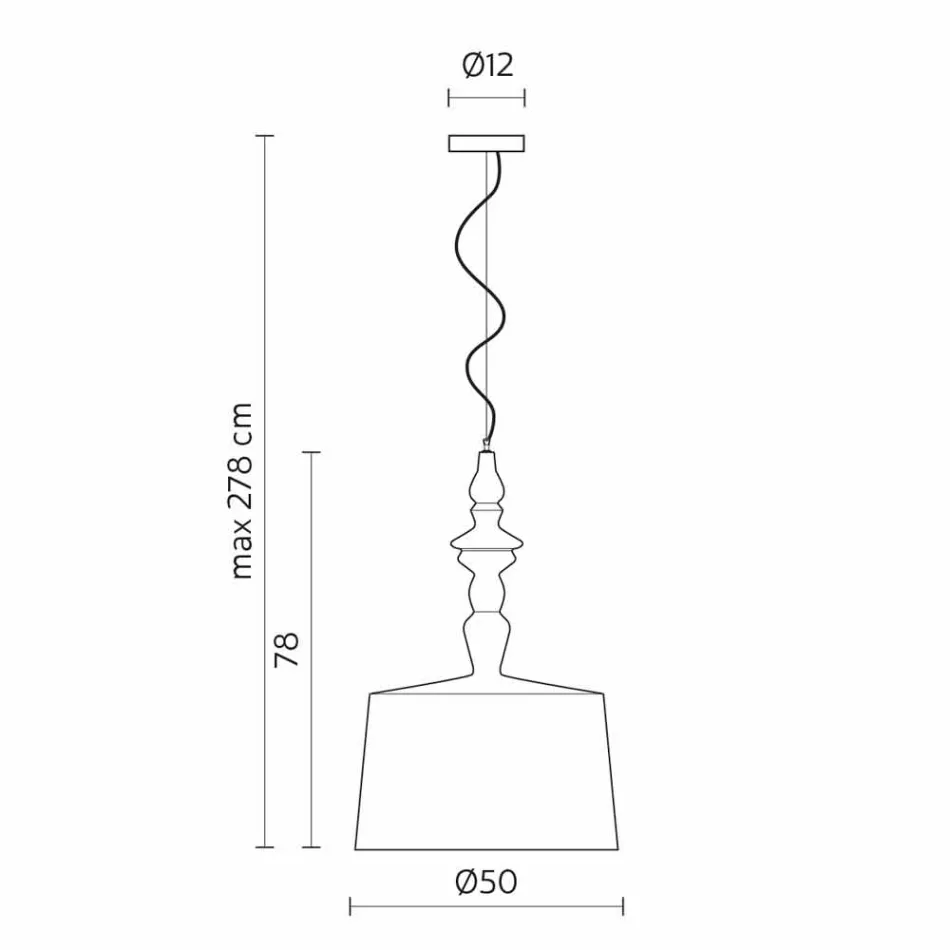 Abat-jour court en céramique blanche brillante - Cadabra Viadurini