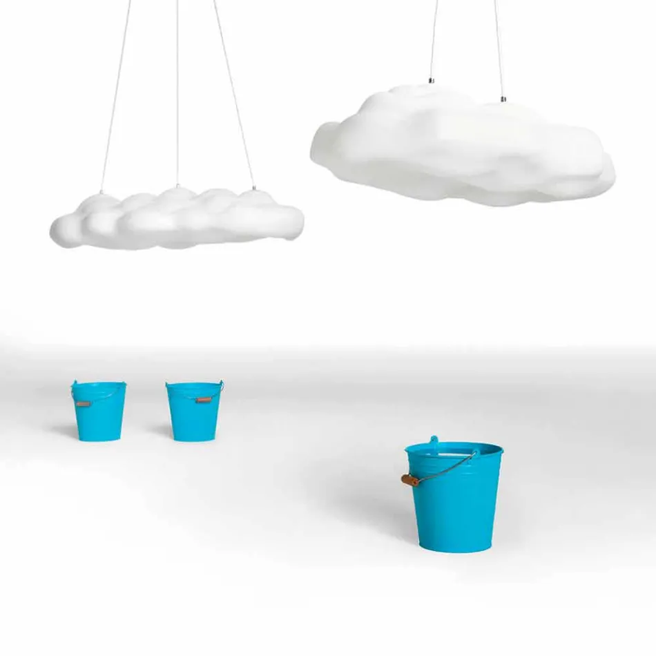 Suspension d'extérieur en plastique Cloud Design - Nefos - Myyour Viadurini