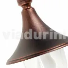 Suspension extérieure en aluminium fabriqué en Italie, Anusca Viadurini