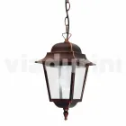 Suspension extérieure en aluminium fabriquée en Italie, Aquilina Viadurini