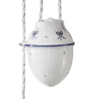 Lampe à Suspension Ups and Down en Céramique Décorée 2 Tailles - Asti Viadurini