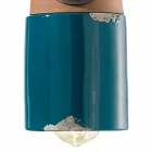 Suspension style industriel en céramique et fer Stephanie Viadurini