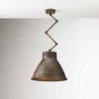 Hanging style industriel de la lampe Loft Médias Il Fanale Viadurini