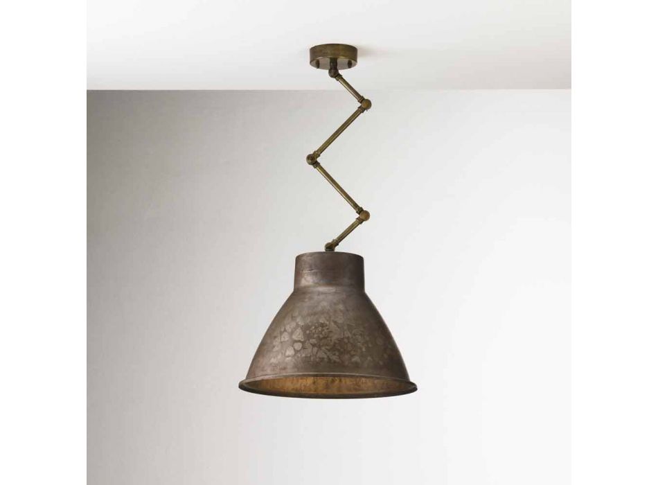 Hanging style industriel de la lampe Loft Médias Il Fanale Viadurini