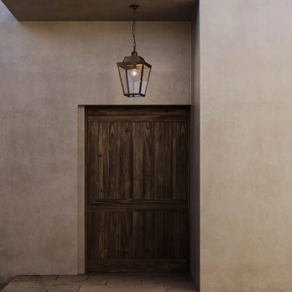 Suspension de style industriel Quadro Il Fanale Viadurini