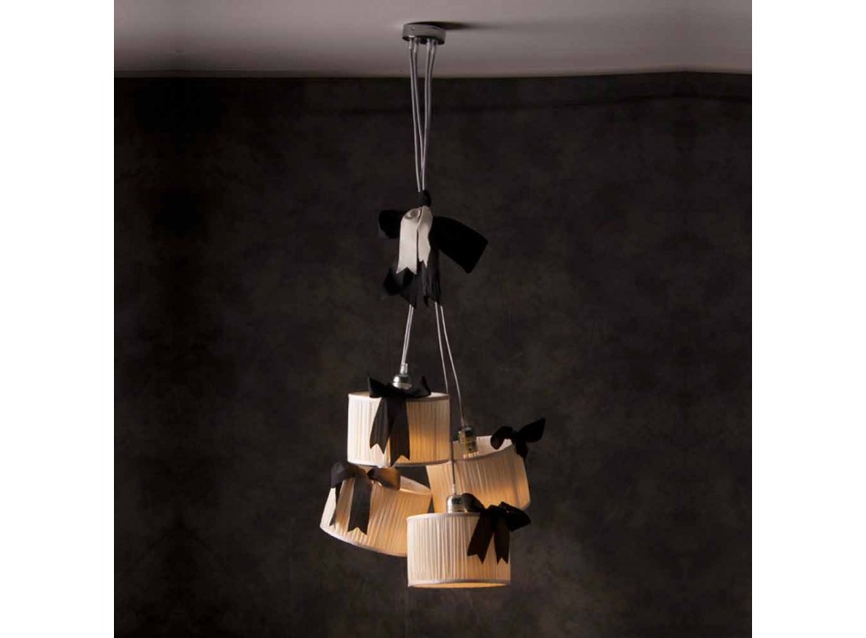 Lampe suspension vintage 4 lumières Chanel Viadurini