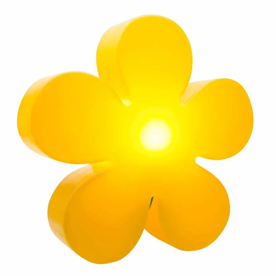 Lampe de table pour fleur de couleur design moderne intérieur ou extérieur - Fiorestar Viadurini