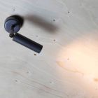 Lampe en aluminium fabriquée à la main avec lumière réglable Made in Italy - Radia Viadurini