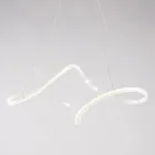 Lampe artisanale en verre et métal, fabriquée en Italie, pour salon et chambre - Pictor Viadurini