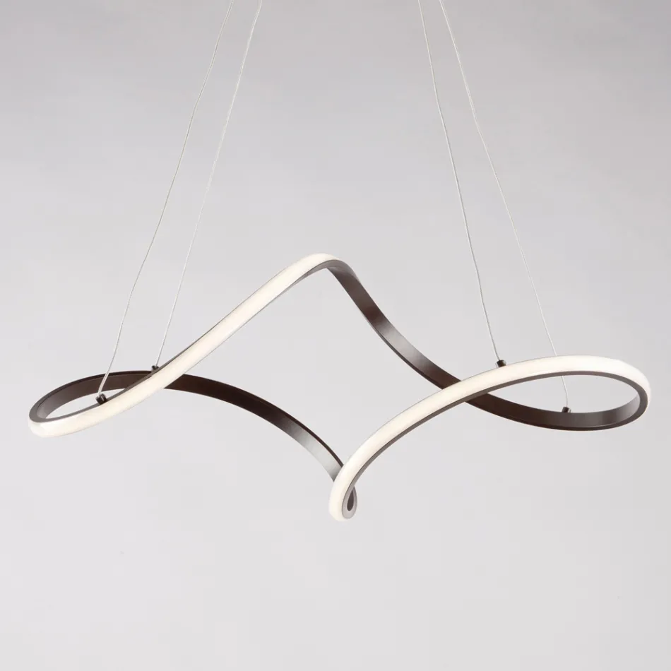 Lampe artisanale en verre et métal, fabriquée en Italie, pour salon et chambre - Pictor Viadurini