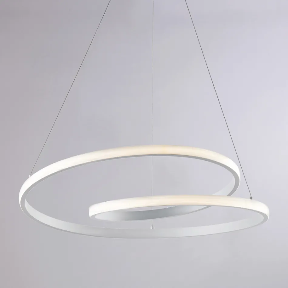 Lampe artisanale en verre et métal pour intérieurs élégants – Hubble Viadurini