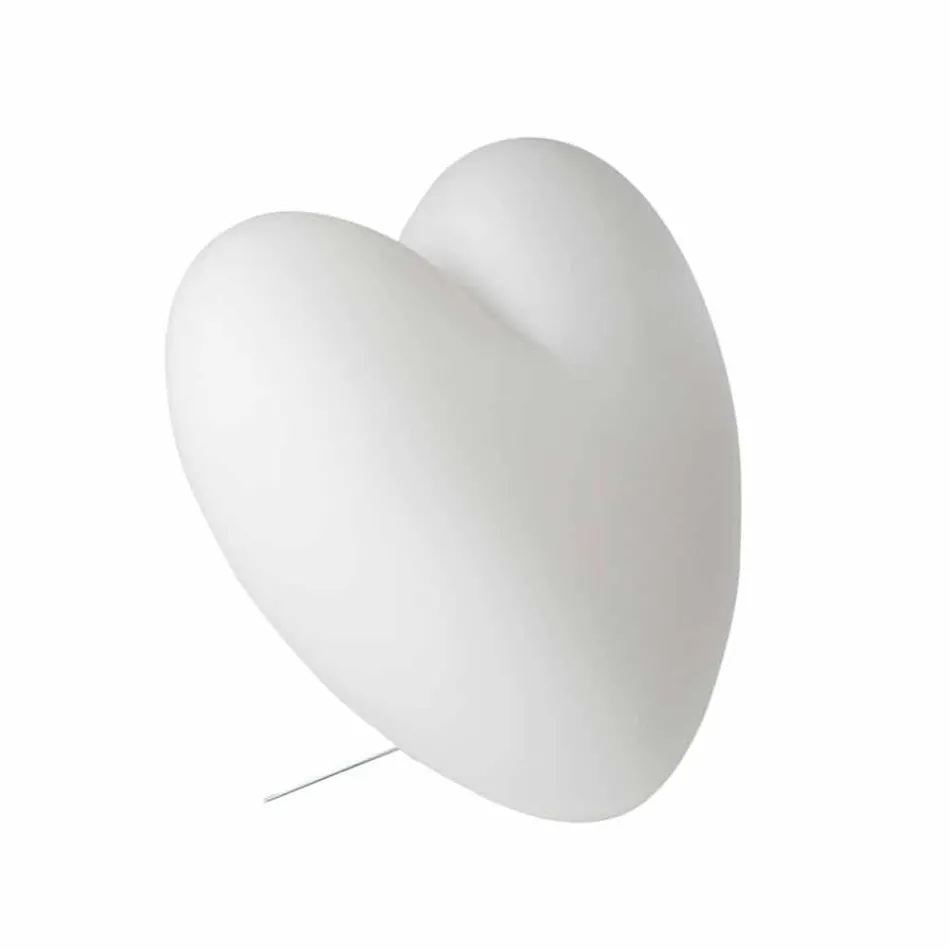 Lampe de table colorée Slide Love fabriquée en Italie Viadurini