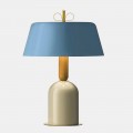 Lampe de Table en Aluminium et Laiton 5 Finitions de Luxe - Bonton par Il Fanale