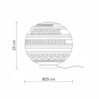 Lampe de table en verre satiné blanc et design moderne en métal - Morse Viadurini