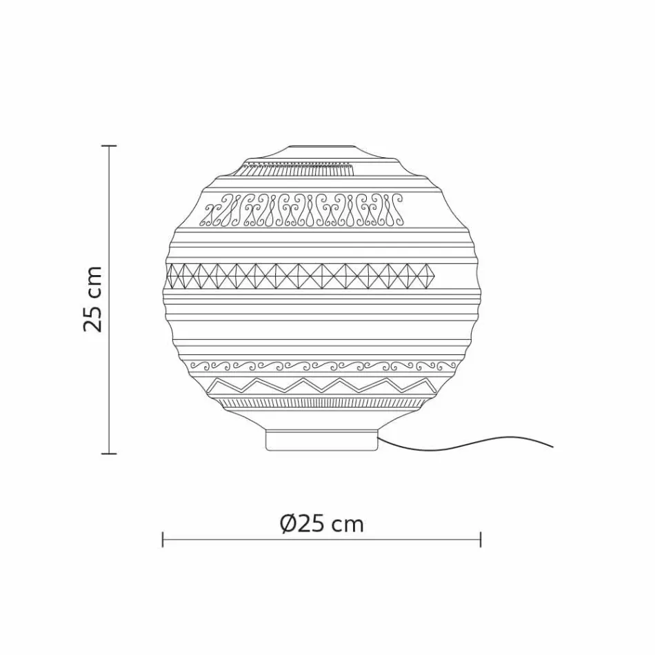 Lampe de table en verre satiné blanc et design moderne en métal - Morse Viadurini