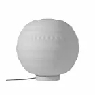 Lampe de table en verre satiné blanc et design moderne en métal - Morse Viadurini