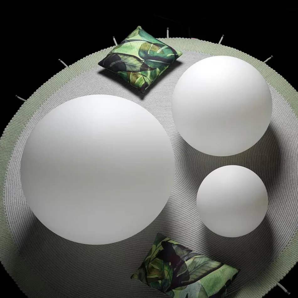 Calipso - Lampe d'extérieur à double alimentation, fabriquée en Italie Viadurini