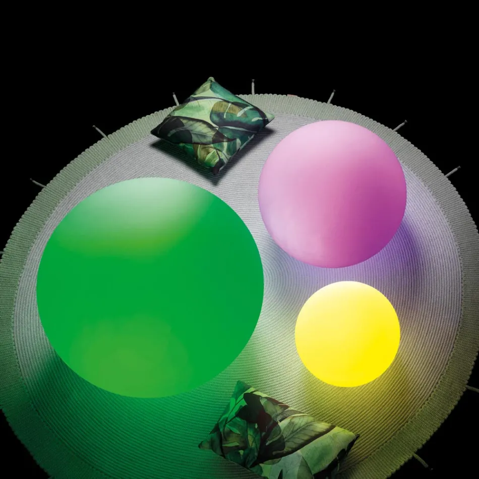 Calipso - Lampe d'extérieur à double alimentation, fabriquée en Italie Viadurini