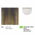 Applique d'extérieur en aluminium moulé sous pression fabriqué en Italie, Anusca Viadurini