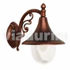 Applique d'extérieur en aluminium moulé sous pression fabriqué en Italie, Anusca Viadurini