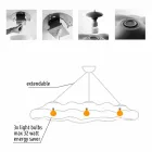 Lampe à Suspension Design Extérieur en Polyéthylène - Nefos par Myyour Viadurini