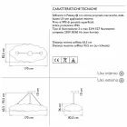 Lampe à Suspension Design Extérieur en Polyéthylène - Nefos par Myyour Viadurini