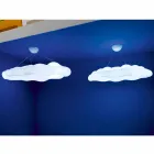 Lampe à Suspension Design Extérieur en Polyéthylène - Nefos par Myyour Viadurini