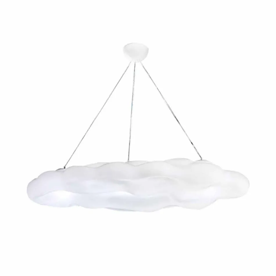 Lampe à Suspension Design Extérieur en Polyéthylène - Nefos par Myyour Viadurini
