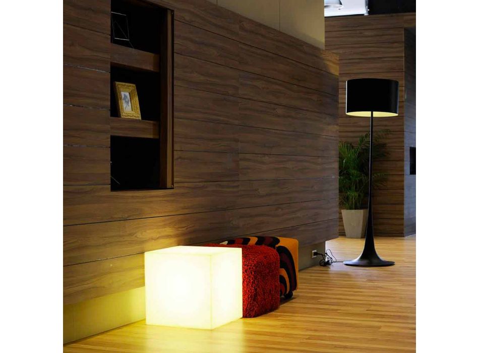 Lampe d'extérieur design Bright Slide Cube produite en Italie Viadurini