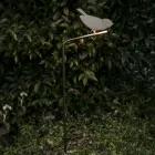 Lampe d'extérieur en faïence toscane émaillée Made in Italy - Uccellino Viadurini