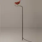 Lampe d'extérieur en faïence toscane émaillée Made in Italy - Uccellino Viadurini