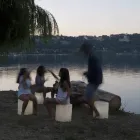 Lampe d'extérieur Nébulite In-es.artdesign Bin F Nébuleuse Hors Sol Viadurini