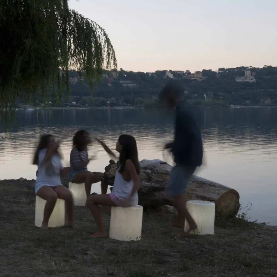Lampe d'extérieur Nébulite In-es.artdesign Bin F Nébuleuse Hors Sol Viadurini