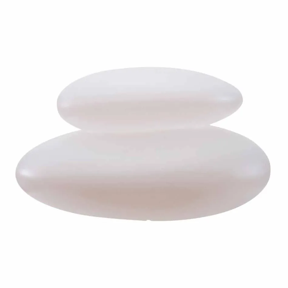 Lampe extérieure ou intérieure en forme de roche, design coloré moderne - Sassostar Viadurini