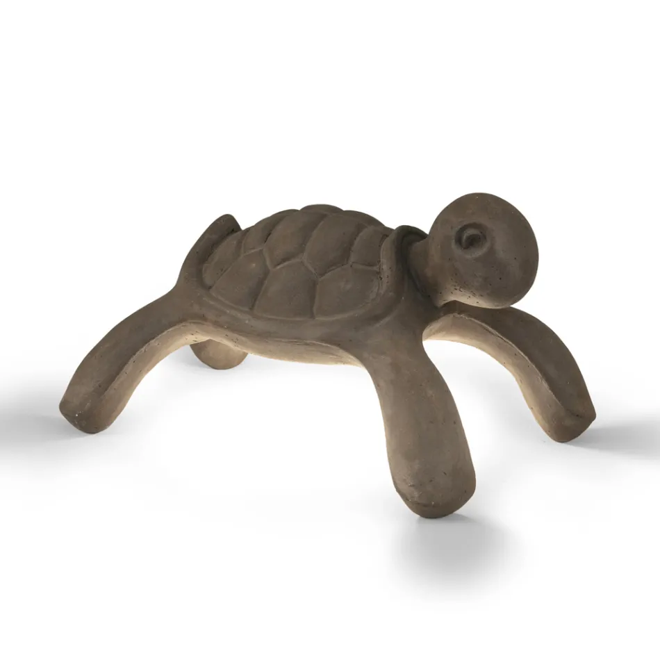 Lampe d'extérieur rechargeable et tactile à intensité variable - Tortue Viadurini