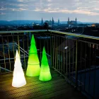 Lampe d'intérieur ou d'extérieur en plastique blanc, rouge ou vert - Alberostar Viadurini