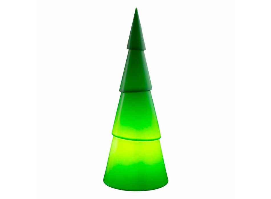 Lampe d'intérieur ou d'extérieur en plastique blanc, rouge ou vert - Alberostar Viadurini