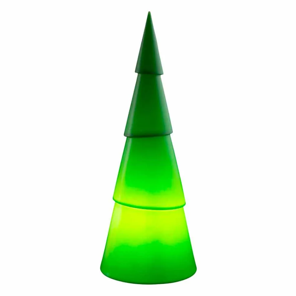 Lampe d'intérieur ou d'extérieur en plastique blanc, rouge ou vert - Alberostar Viadurini