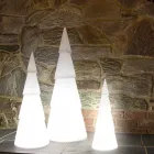 Lampe d'intérieur ou d'extérieur en plastique blanc, rouge ou vert - Alberostar Viadurini