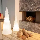 Lampe d'intérieur ou d'extérieur en plastique blanc, rouge ou vert - Alberostar Viadurini