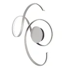 Applique avec LED en Métal Peint Design Moderne - Trella Viadurini