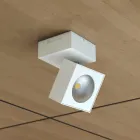 Applique Murale Décorative Led 14W en Aluminium Blanc ou Noir - Vernon Viadurini