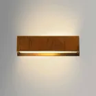 mur Lampe design en laiton et en acier inoxydable Ø35xh.10xsp.9 de Harya Viadurini