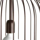 Applique acier Ø35xh.70xL.cavo100 cm Bibiana Viadurini