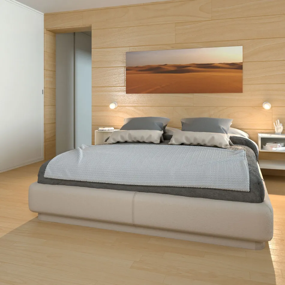 Applique murale LED 14W pour intérieur en aluminium blanc ou noir - Chine Viadurini