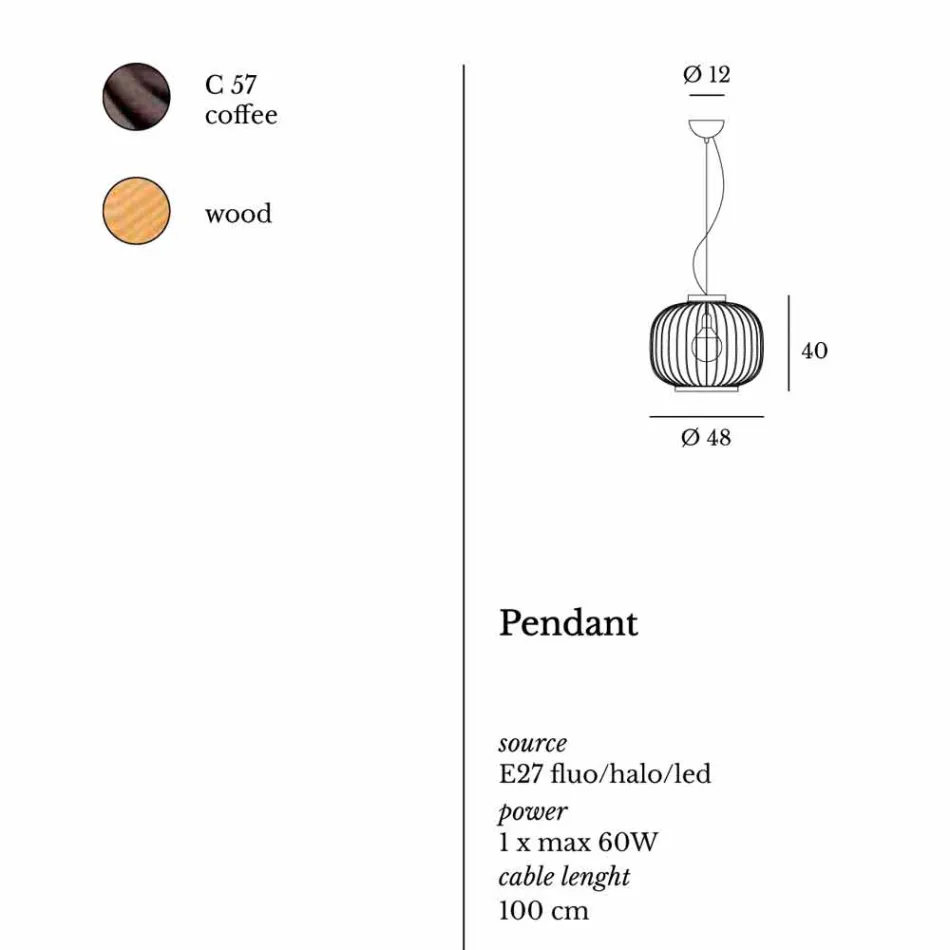 lampe murale moderne en acier Ø48xh.40xL.cavo100 Berens Viadurini