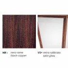 Applique d'extérieur en aluminium fabriqué en Italie, Aquilina Viadurini